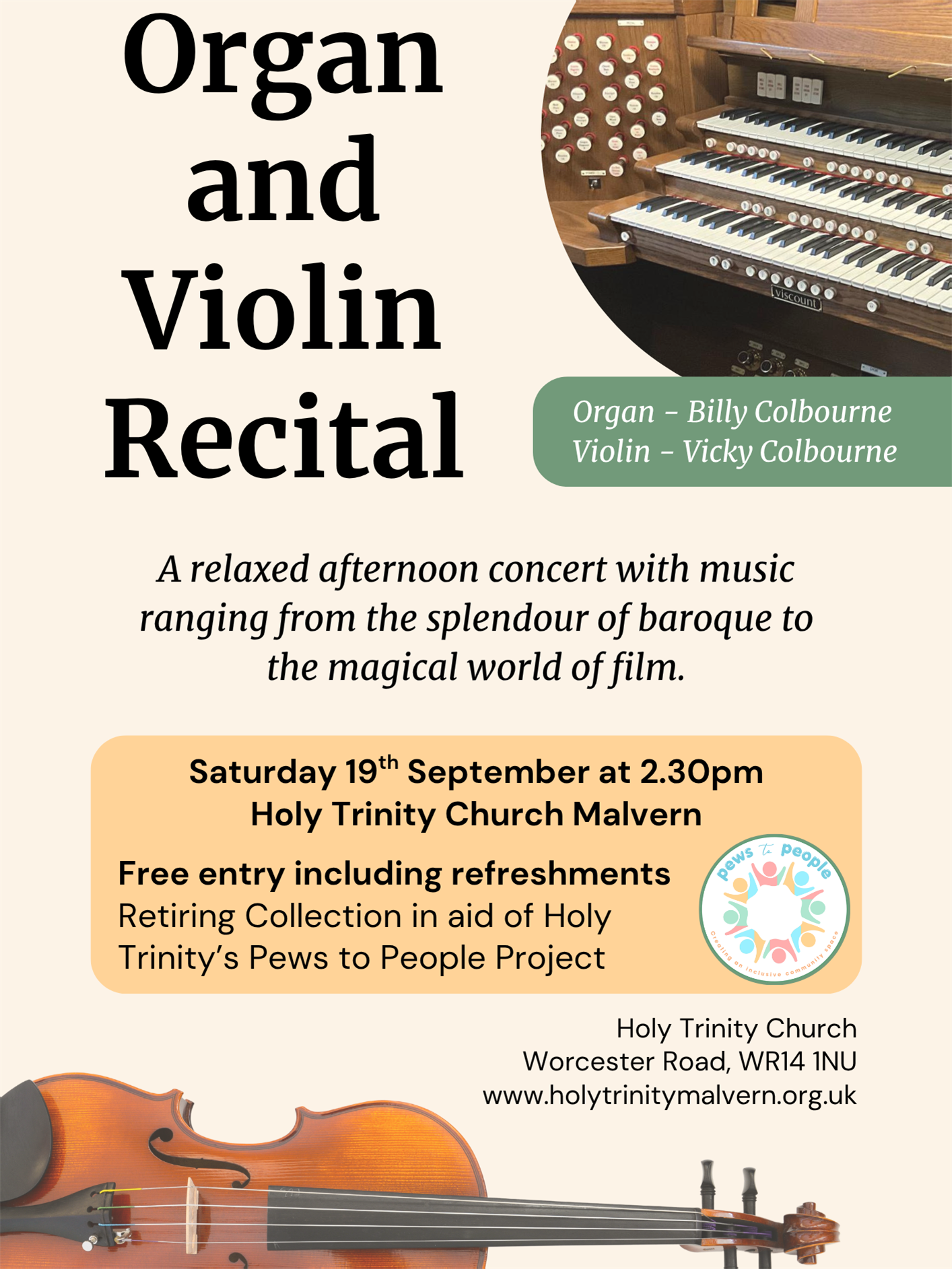 1 Organ & Violin Concert