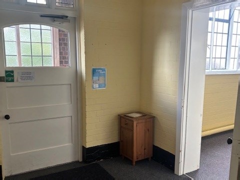 Lower hall lobby