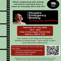 People's Emergency Briefing - Malvern